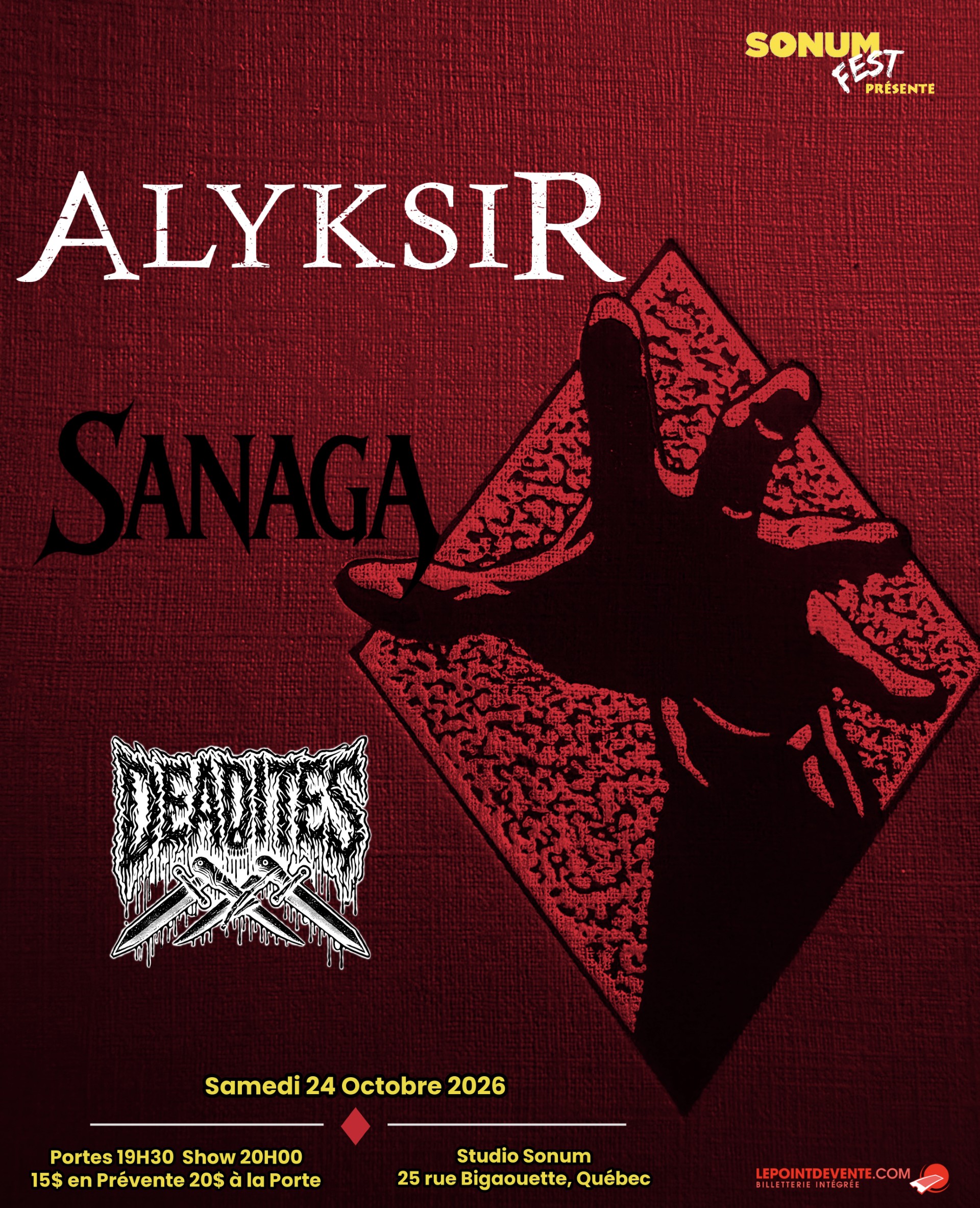 Show 24-10-2026 Sonum Fest
